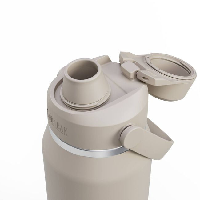 CamelBak Isolierflasche 1 l – Doppelwandig, Edelstahl, Steinfarbe