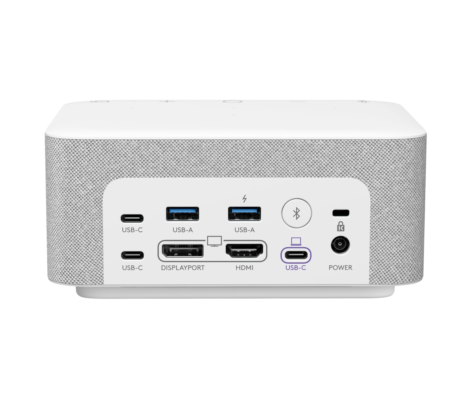 Logitech Logi Dock für UC – Dockingstation – 4K, HDMI x1, USB-C x3, für Windows/Mac/ChromeOS