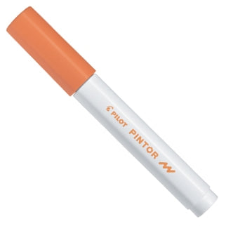 Pilot Pigment-Marker Pintor – Rundspitze 0,9-1,5 mm – Orange – Deckend