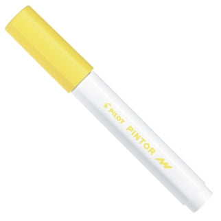 Pilot Pintor Pigmentmarker – Rundspitze, 1,4 mm, pigmentiert, wasserbasiert, gelb