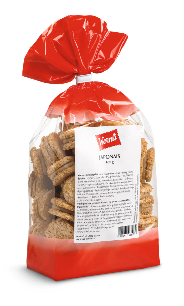 Wernli Japanische Guetzli – Mandel – 450 g