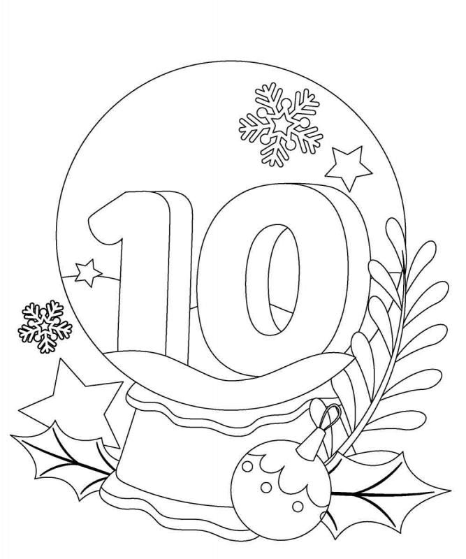 URSUS Kratzel-Adventskalender – weihnachtliche Motive – 16,5 × 21 cm – 24-teilig – inkl. Bambus-Stick