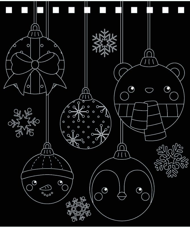 URSUS Kratzel-Adventskalender – weihnachtliche Motive – 16,5 × 21 cm – 24-teilig – inkl. Bambus-Stick