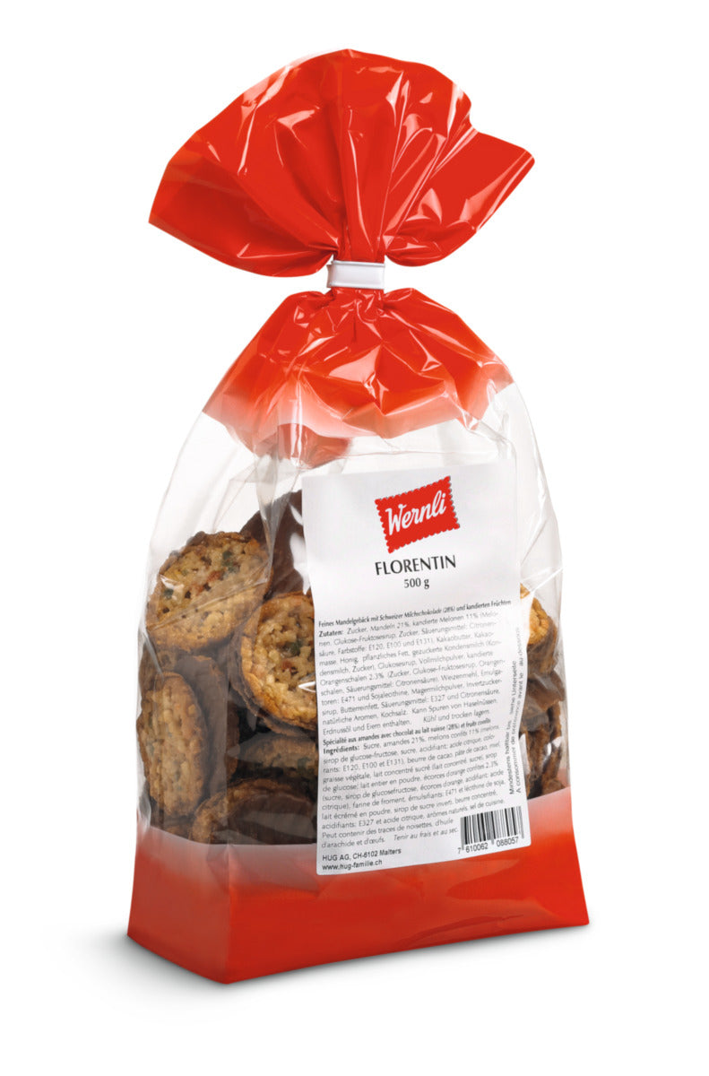 Wernli Florentin Guetzli – Mandel, Schokolade – 500 g