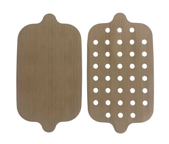 Ohmex Folie für Heissluftfritteusen – 25,6 × 14,3 cm, 4 Stk.