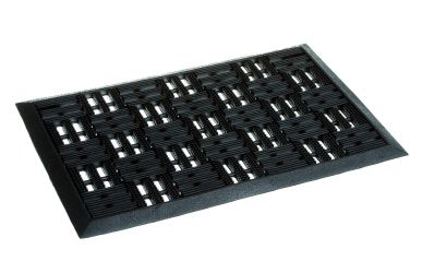 Puag Gummimatte – 40 × 60 × 1,4 cm – Gummi, Schwarz