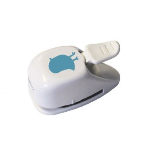 Artoz 137603-129 – Motivstanzer Vogel, Ø 31 mm, weiss