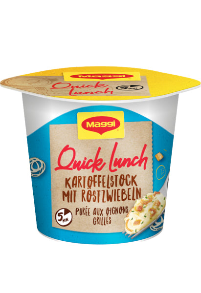 Maggi Quick Lunch Kartoffelstock mit Röstzwiebeln – 56 g