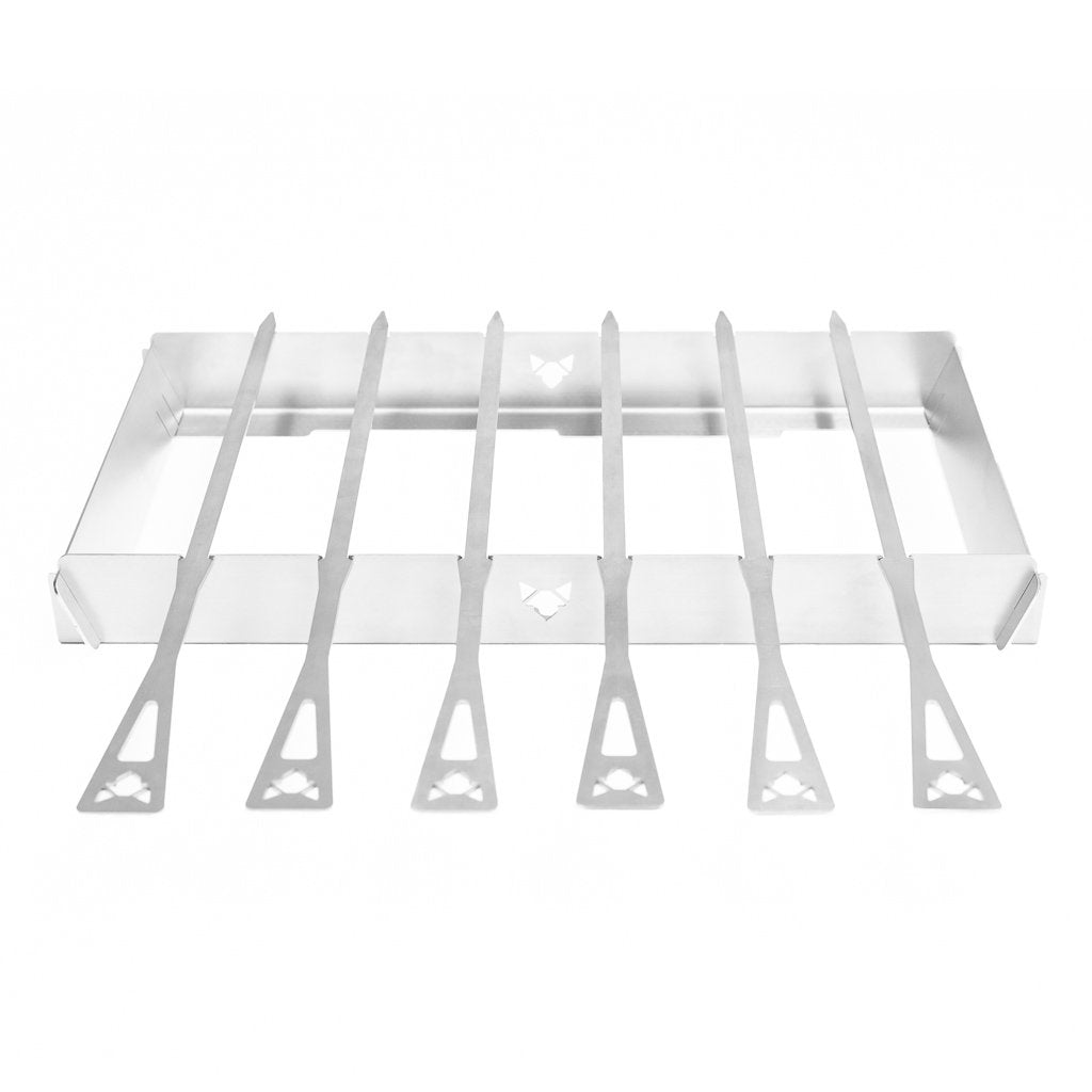 FENNEK Utensilienhalter (wandmontiert) 36 × 39 × 0,1 cm, Edelstahl
