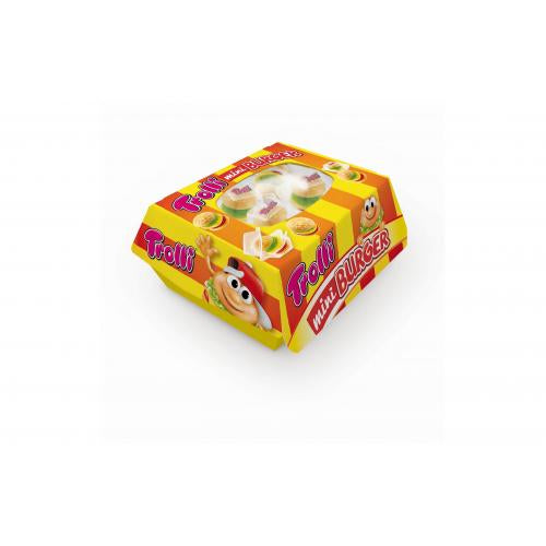 Trolli Mini Burger Snack-Box Gummibonbons – Früchte – 150 g