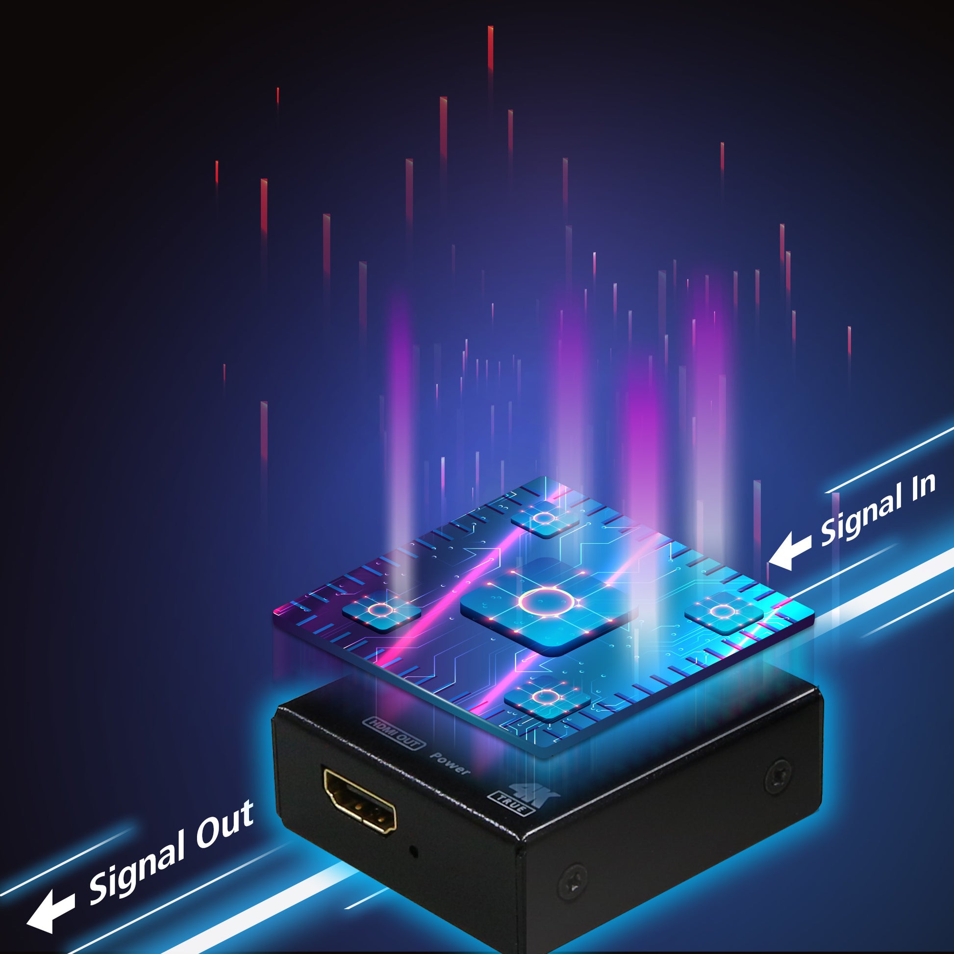 ATEN HDMI Verlängerung HDMI 2.0 4K 60 Hz – aktiv, HDR