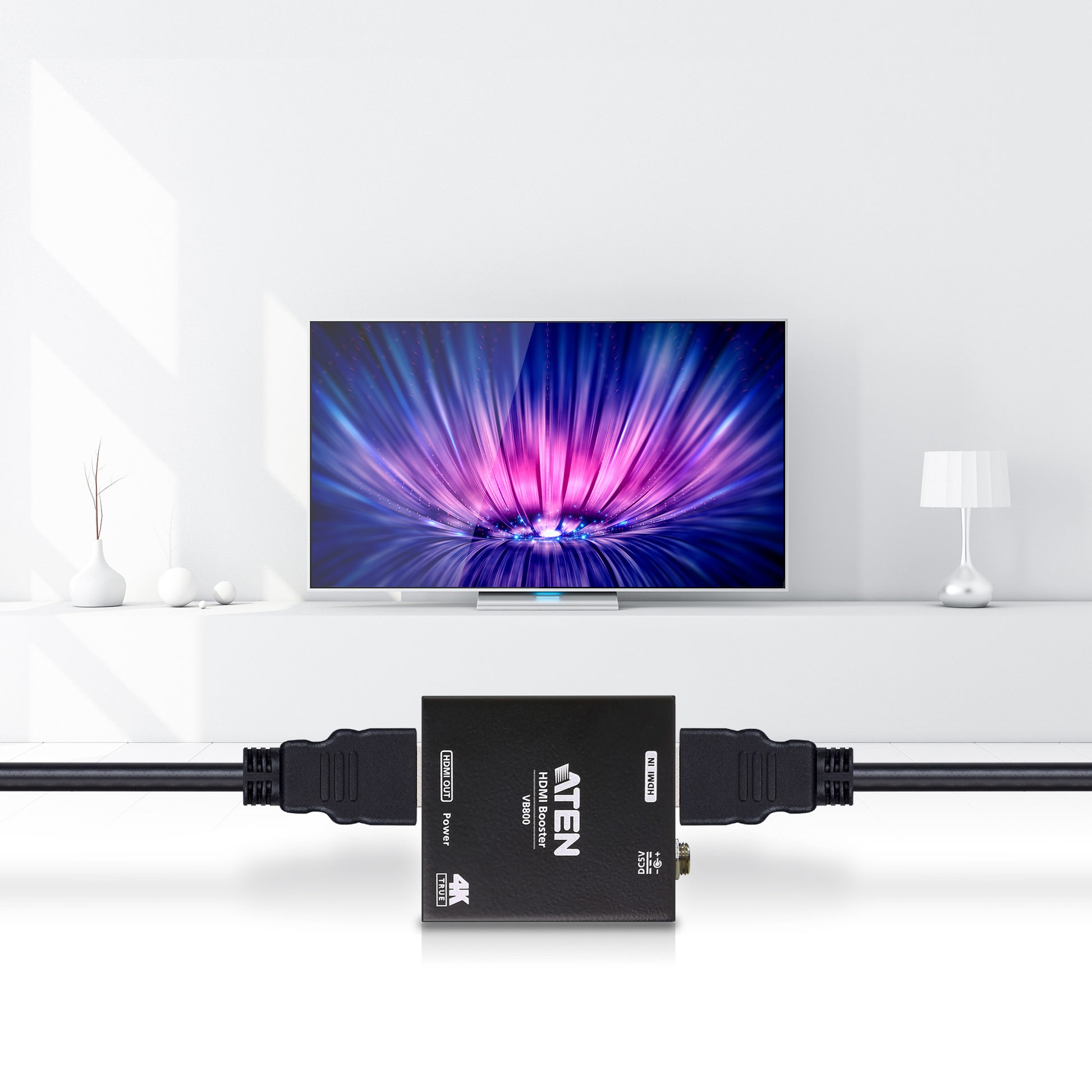 ATEN HDMI Verlängerung HDMI 2.0 4K 60 Hz – aktiv, HDR