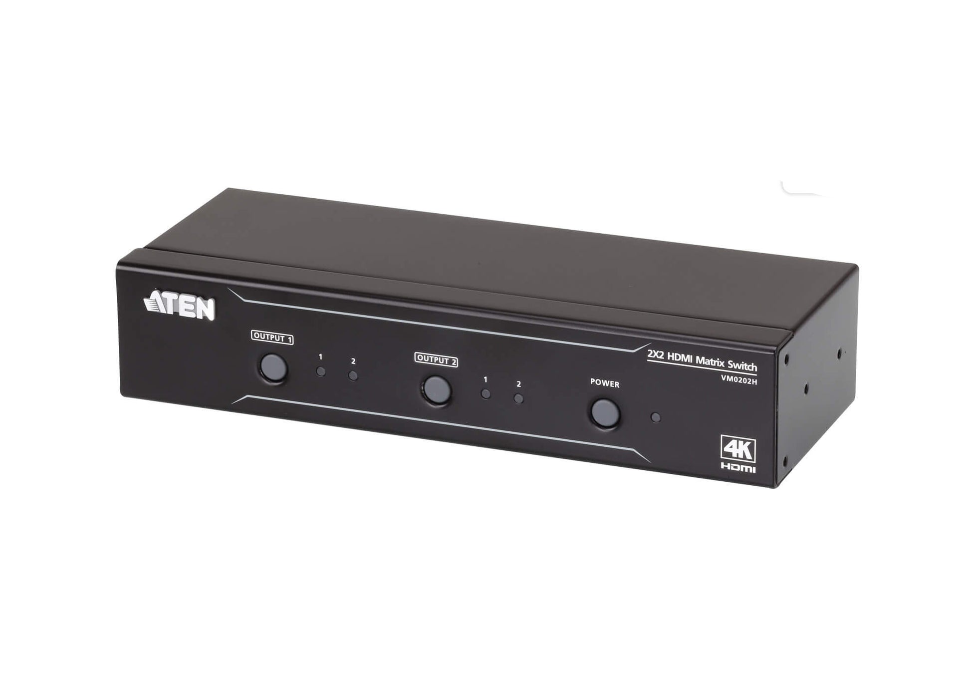 ATEN 2x2 4K HDMI Matrix Switch – 2×2 HDMI-Matrix, RS-232, Fernbedienung