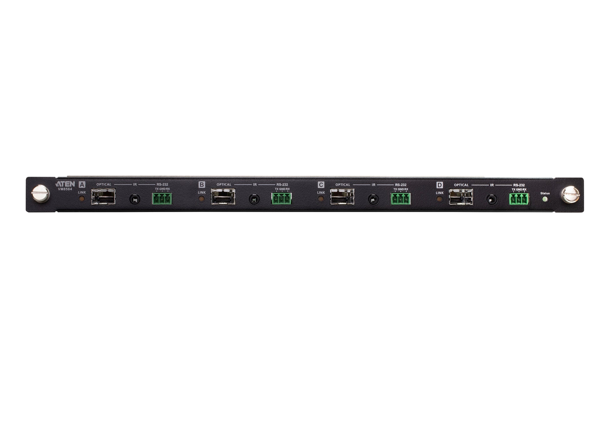 ATEN VM8584K1 – 4-Port 10G Ausgabekarte, 4× HDMI, 4K@60 Hz, 300 m, RS-232/IR, für VM3250/VM3200/VM1600A