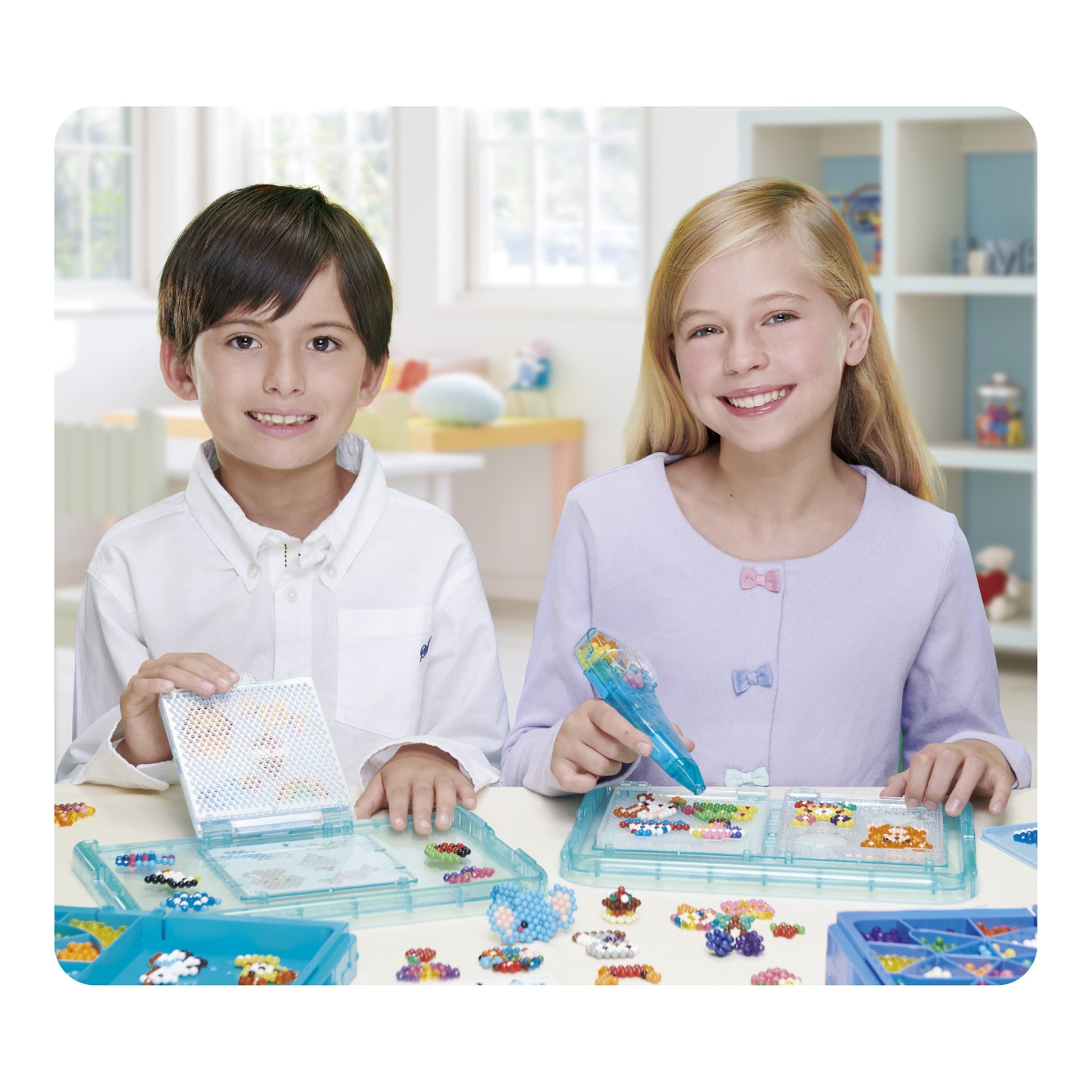 Aquabeads Perlen, Maxi Nachfüllbox, Mehrfarbig, 31 × 23,5 × 5 cm, 411 g, CE, 31502