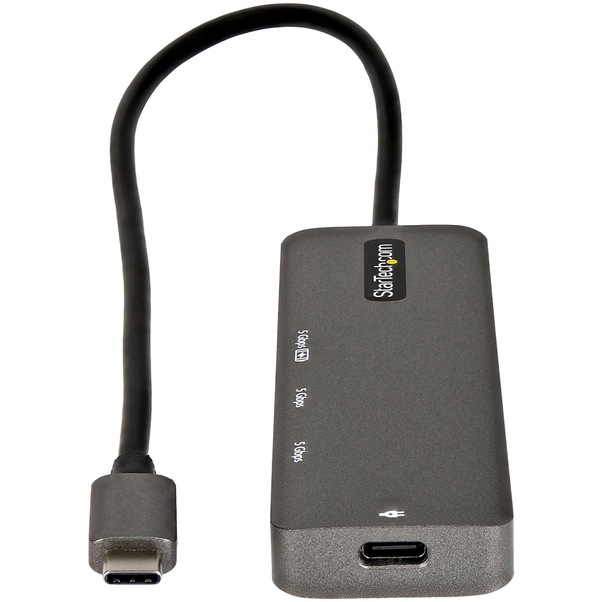 StarTech.com Multiport-Adapter – USB-C, HDMI, 3× USB-A, 100 W PD, GbE, für Windows/Mac/ChromeOS