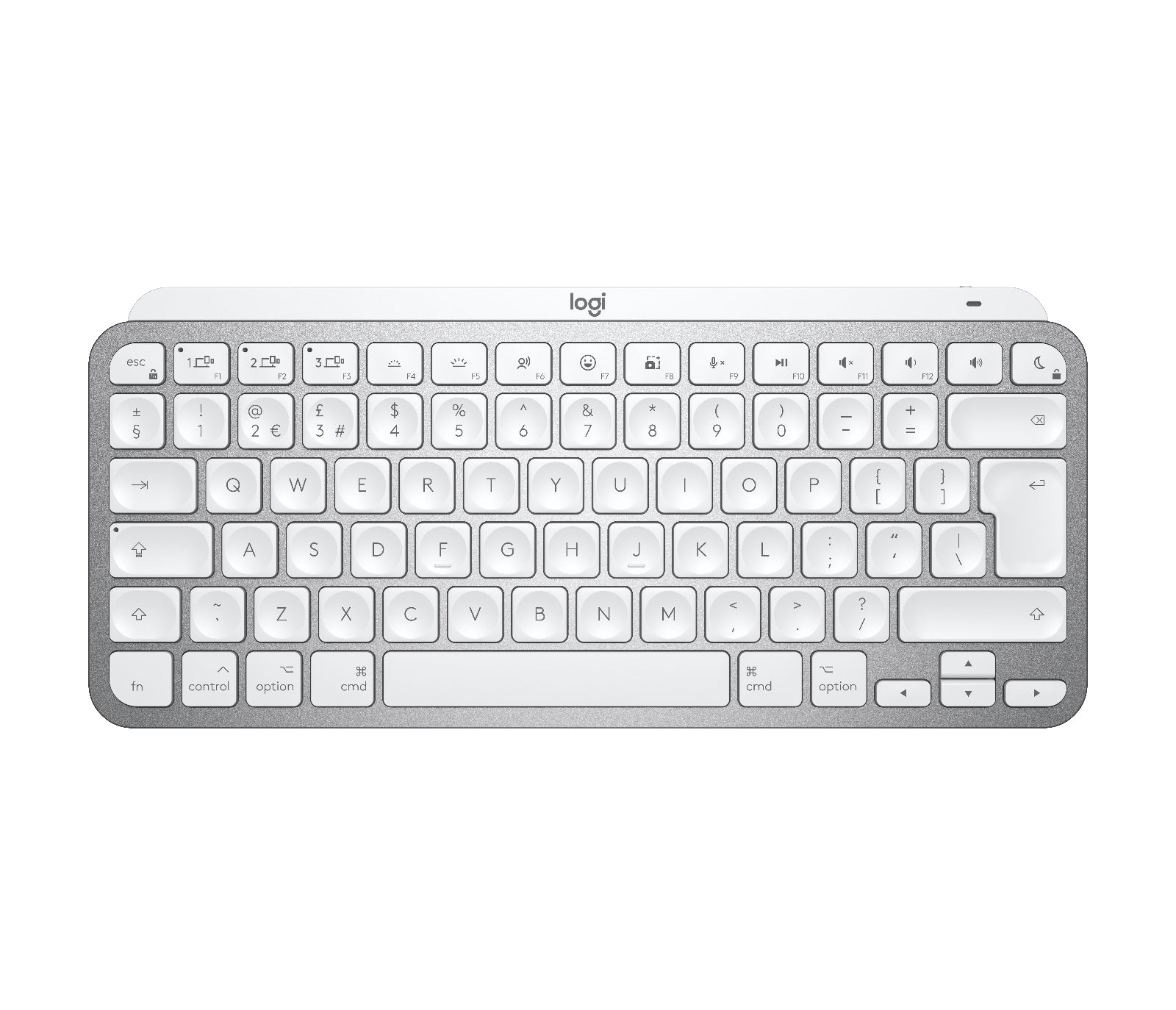 Logitech MX Keys Mini – Tastatur, kabellos (Bluetooth), beleuchtet – für macOS