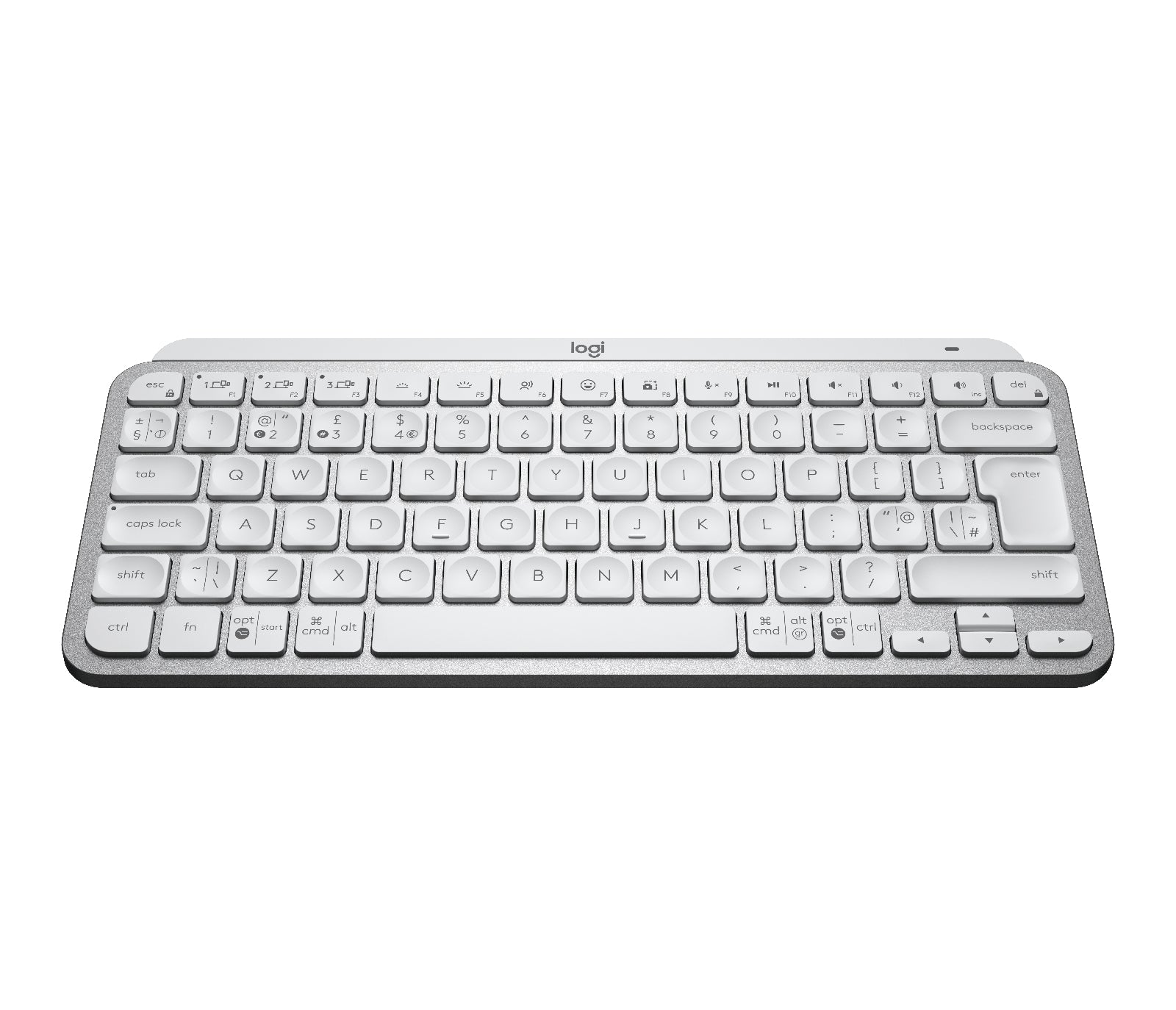 Logitech MX Keys Mini – Tastatur, kabellos (Bluetooth), beleuchtet