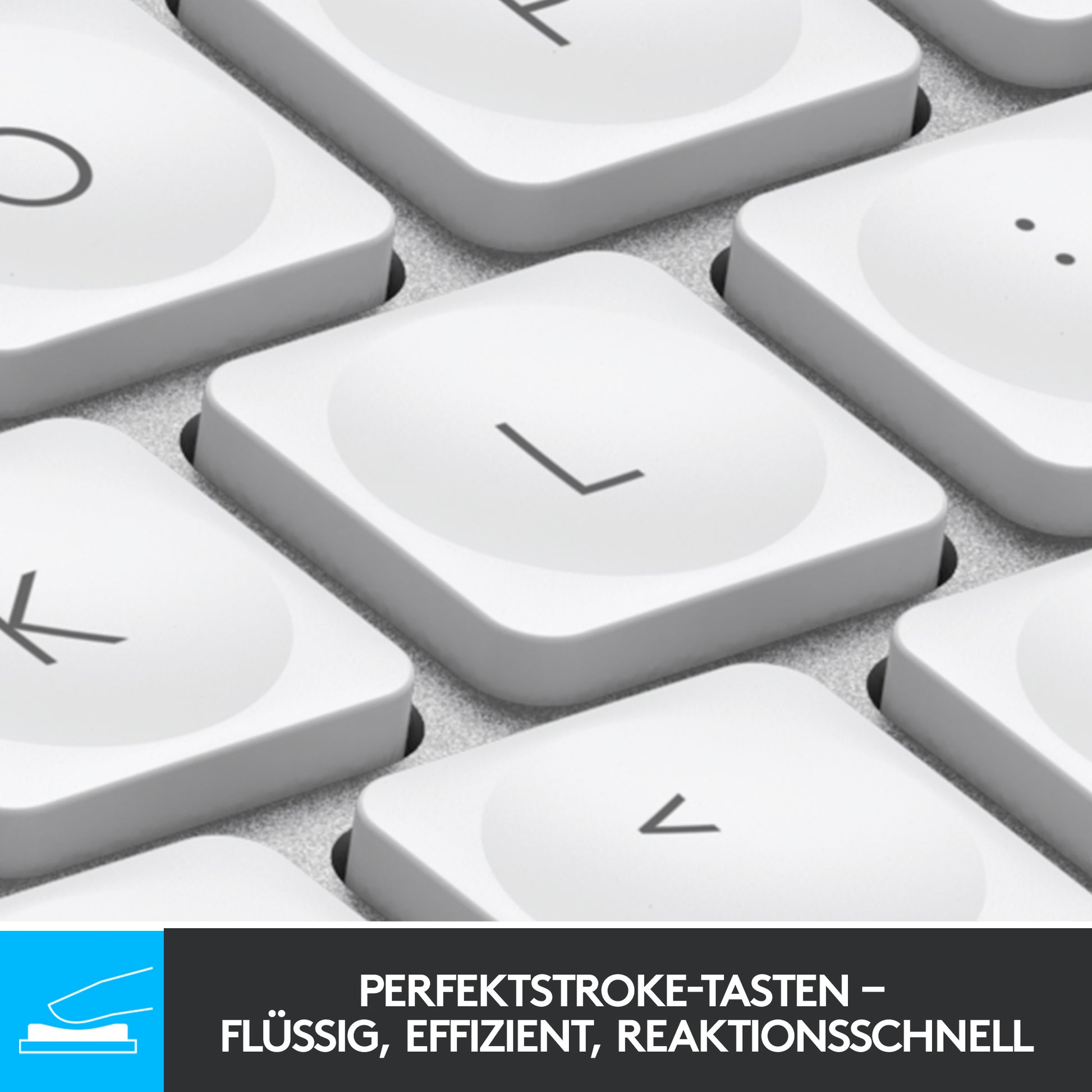 Logitech MX Keys Mini – Tastatur, kabellos, beleuchtet