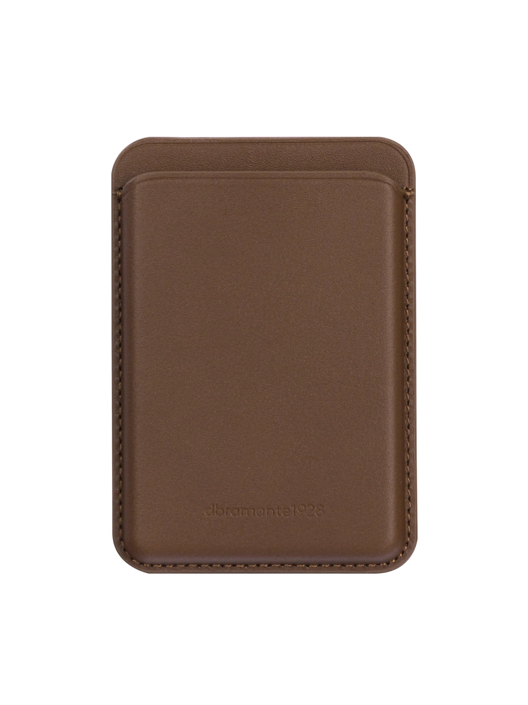 dbramante1928 ROCCGTDT6344 – Kartenhalter/Wallet – Leder, magnetisch abgeschirmt – für MagSafe – Beige