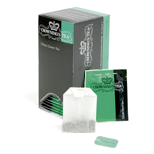 Crowning’s Tea Crowning's Tea – China Green – Teebeutel, Grüntee – 25 Beutel
