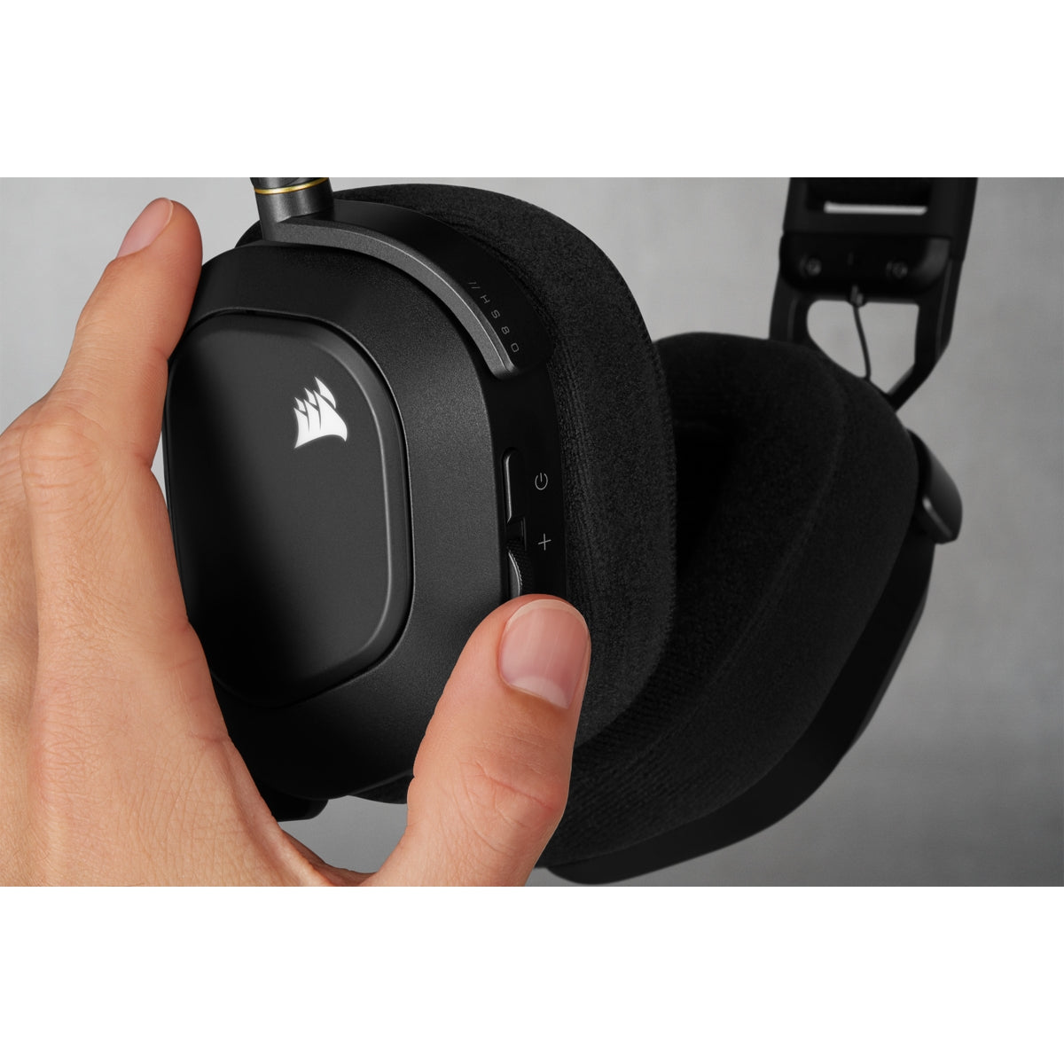 Corsair HS80 RGB – Wireless Gaming-Headset – USB-A, Surround-Sound, RGB – Schwarz – für PS5 – bis 20 h