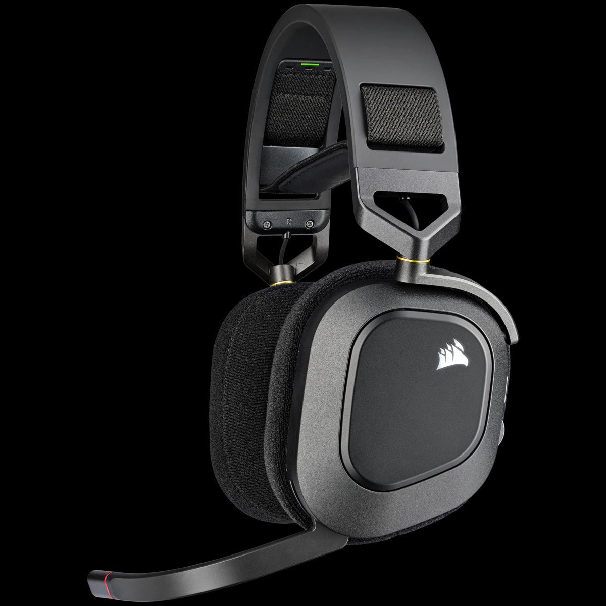 Corsair HS80 RGB – Wireless Gaming-Headset – USB-A, Surround-Sound, RGB – Schwarz – für PS5 – bis 20 h
