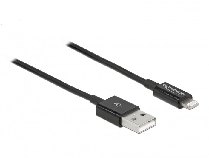 DeLOCK Daten- & Ladekabel – USB-A auf Lightning 1 m, MFi zertifiziert – für iPhone/iPad