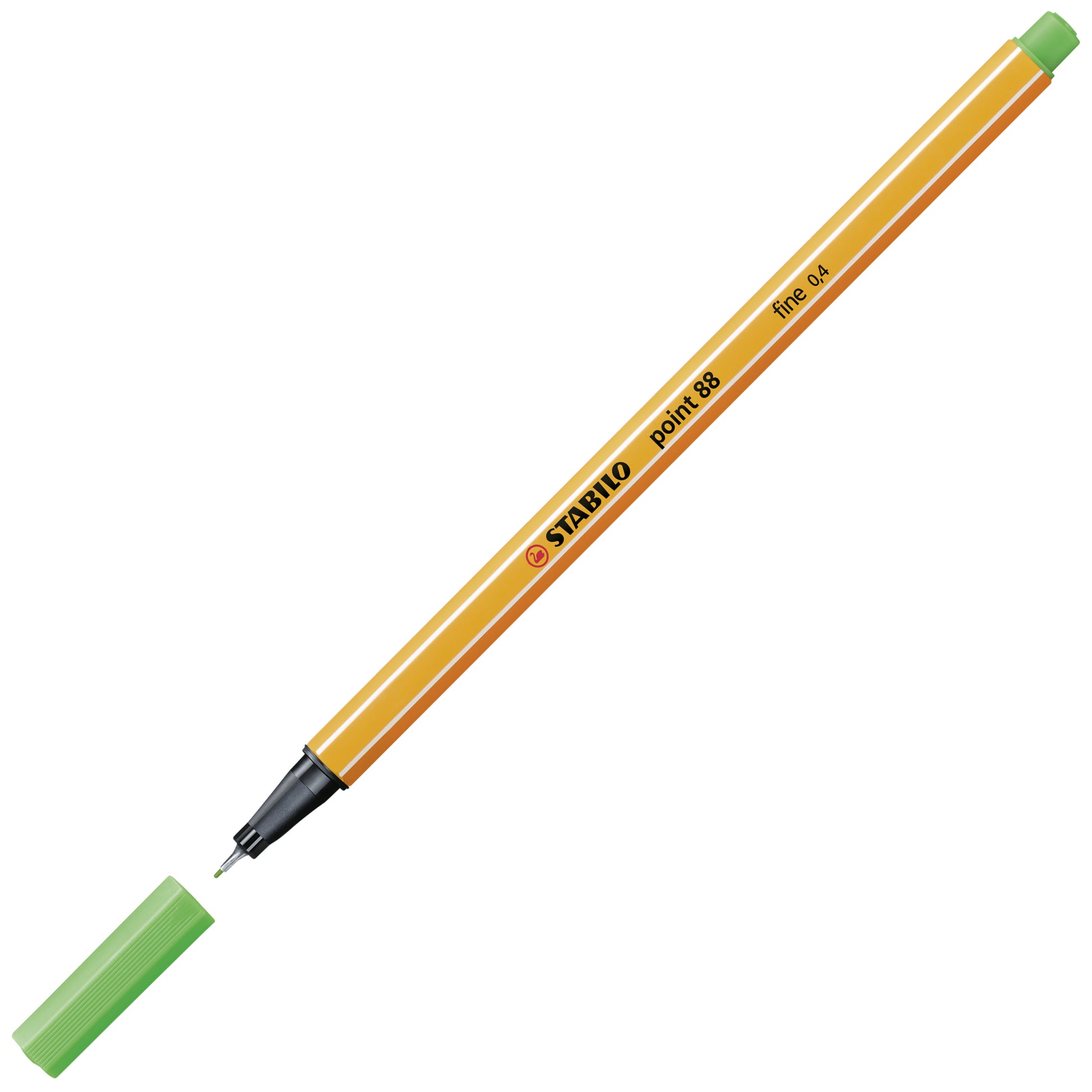 STABILO Fineliner 0,4 mm – hellgrün
