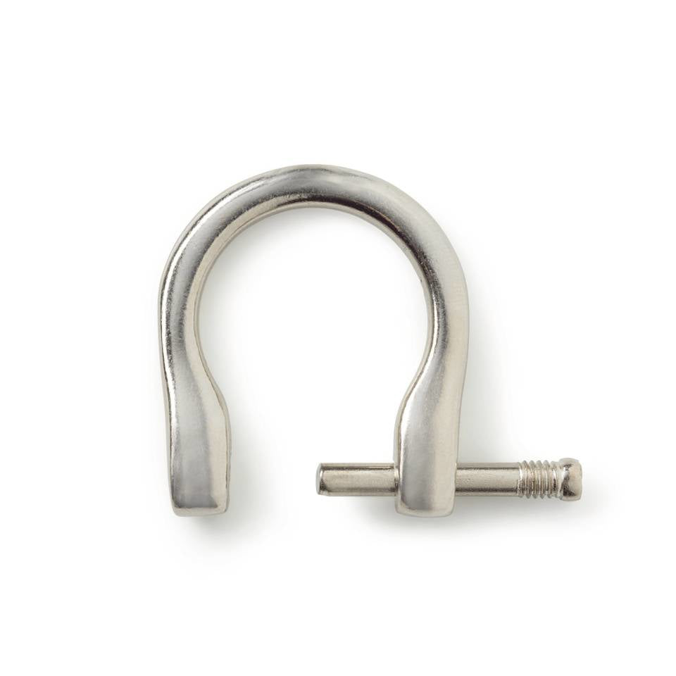 Prym D-Ring – Messing, 1 Stück, Silber