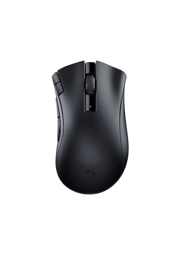 Razer DeathAdder V2 HyperSpeed Gaming-Maus – kabellos, 14'000 dpi, 7 Tasten, für Rechtshänder, schwarz