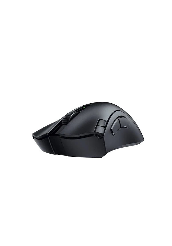 Razer DeathAdder V2 HyperSpeed Gaming-Maus – kabellos, 14'000 dpi, 7 Tasten, für Rechtshänder, schwarz