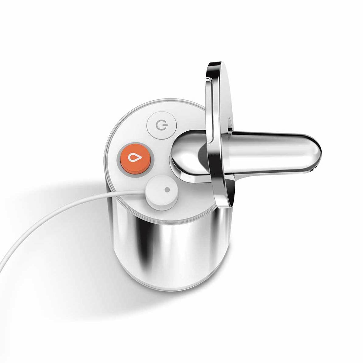 simplehuman ST1063 Automatischer Seifenspender – Tisch – 295 ml, Edelstahl