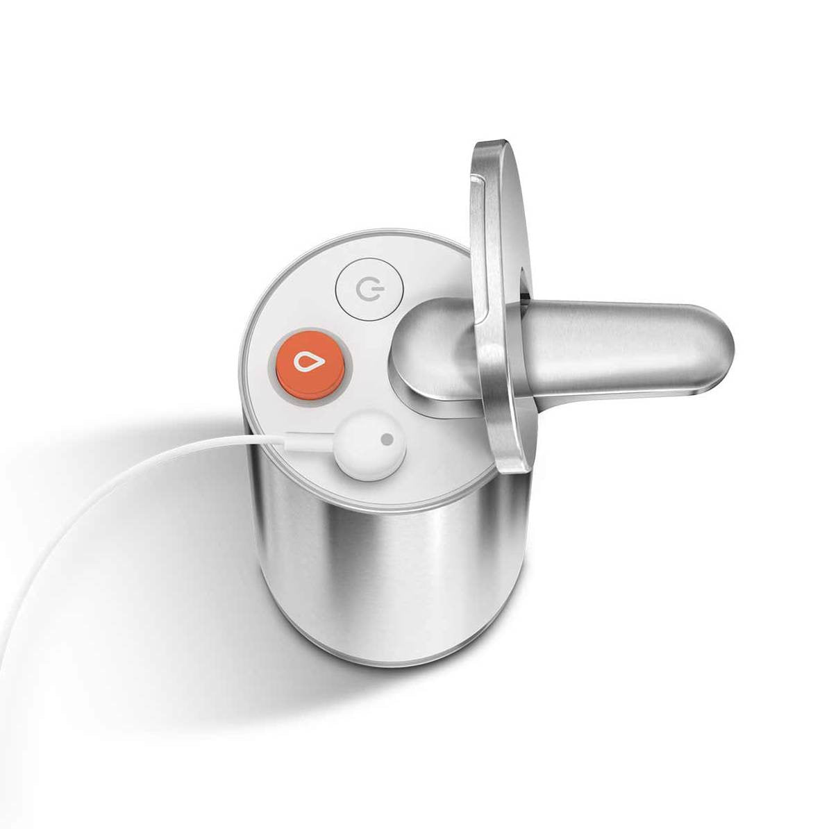 Simplehuman ST1062 Seifenspender – Edelstahl, Silber, 295 ml