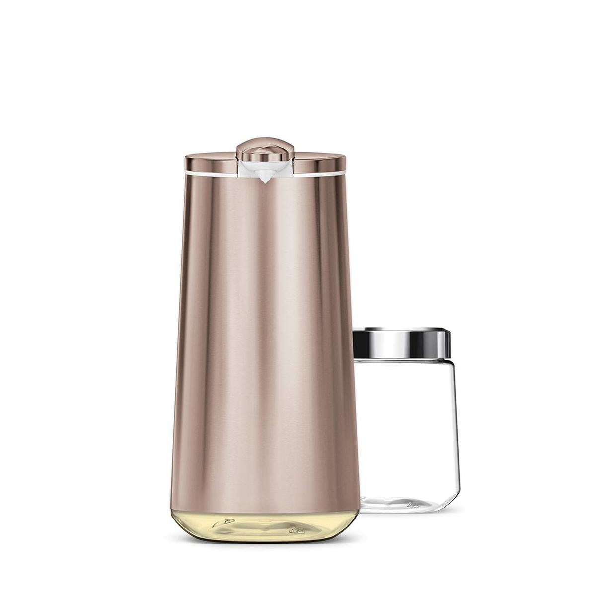 simplehuman ST1064 Seifenspender – Edelstahl, Roségold, 295 ml