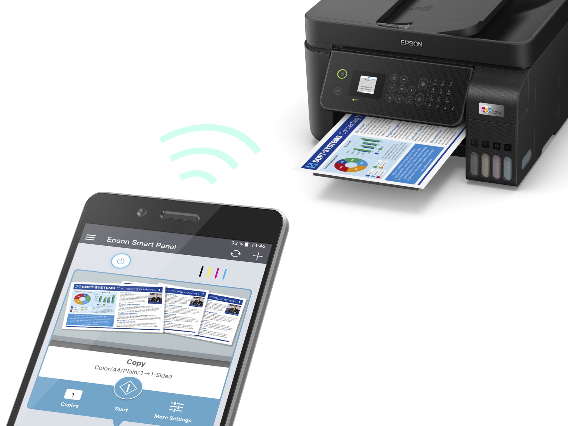 Epson EcoTank ET-4800 – Tintenstrahl-MFP, 4-in-1