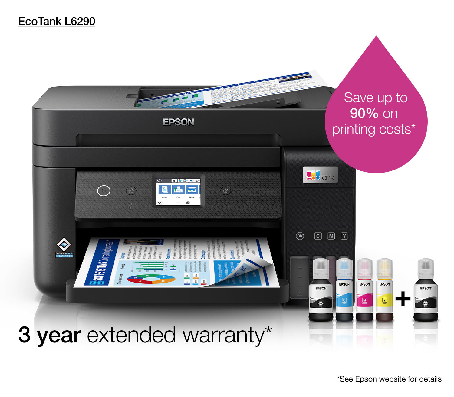 Epson EcoTank L6290 – A4, 4800 × 1200 dpi