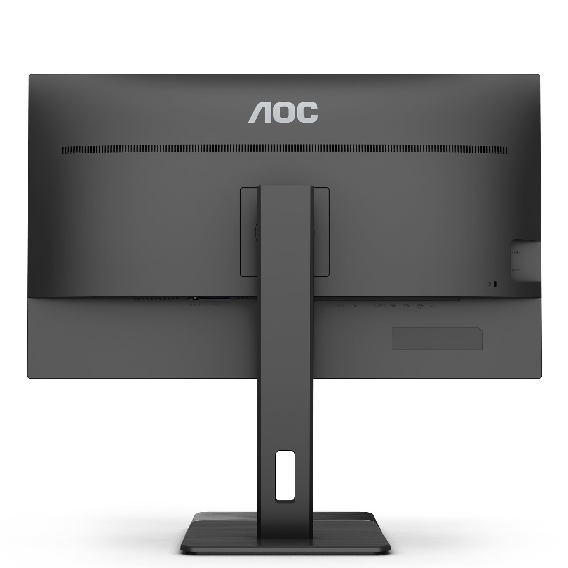 AOC U32P2 – Monitor, 31,5" 4K UHD (3840 × 2160), VA, 60 Hz, 350 cd/m², VESA 100 × 100, Schwarz