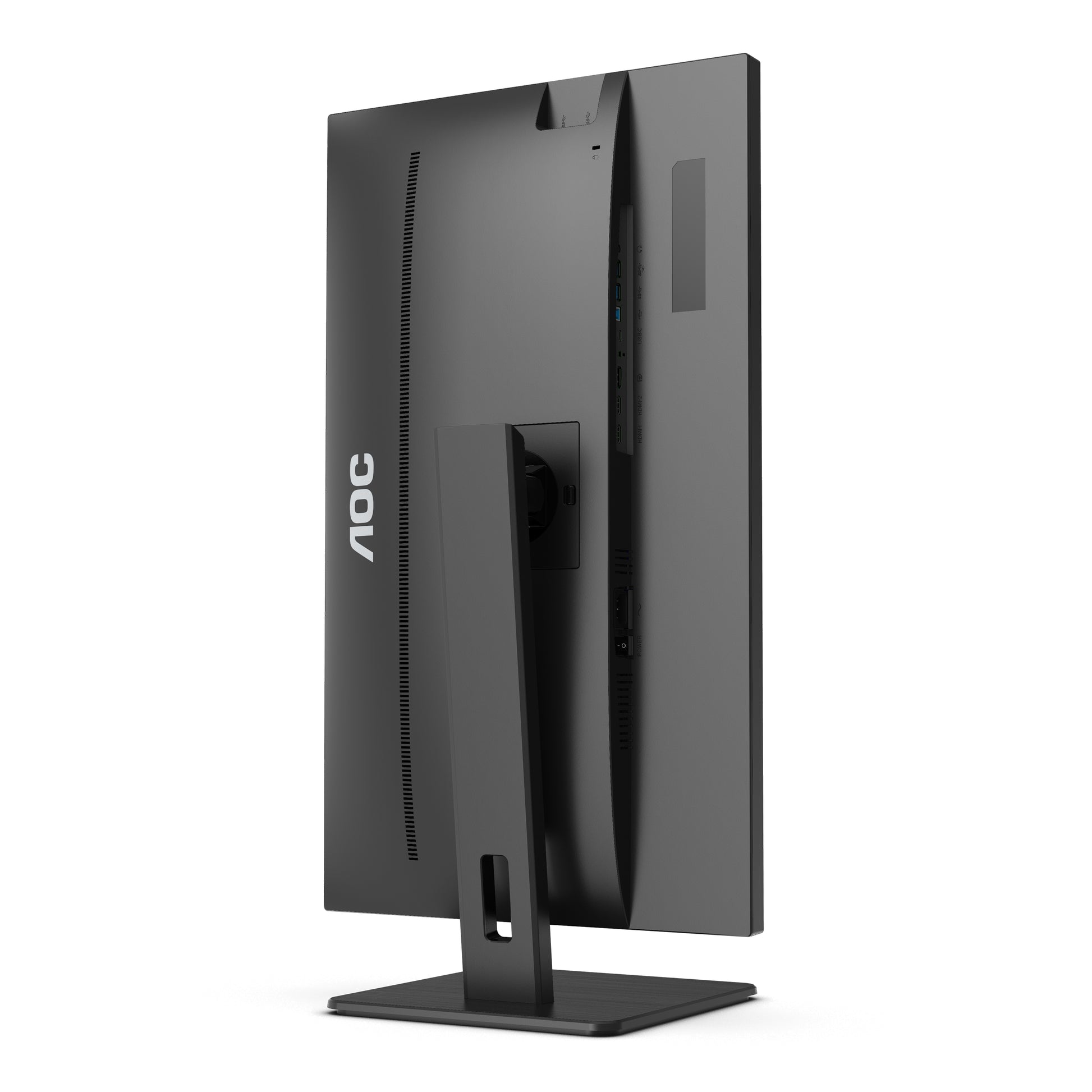 AOC U32P2 – Monitor, 31,5" 4K UHD (3840 × 2160), VA, 60 Hz, 350 cd/m², VESA 100 × 100, Schwarz