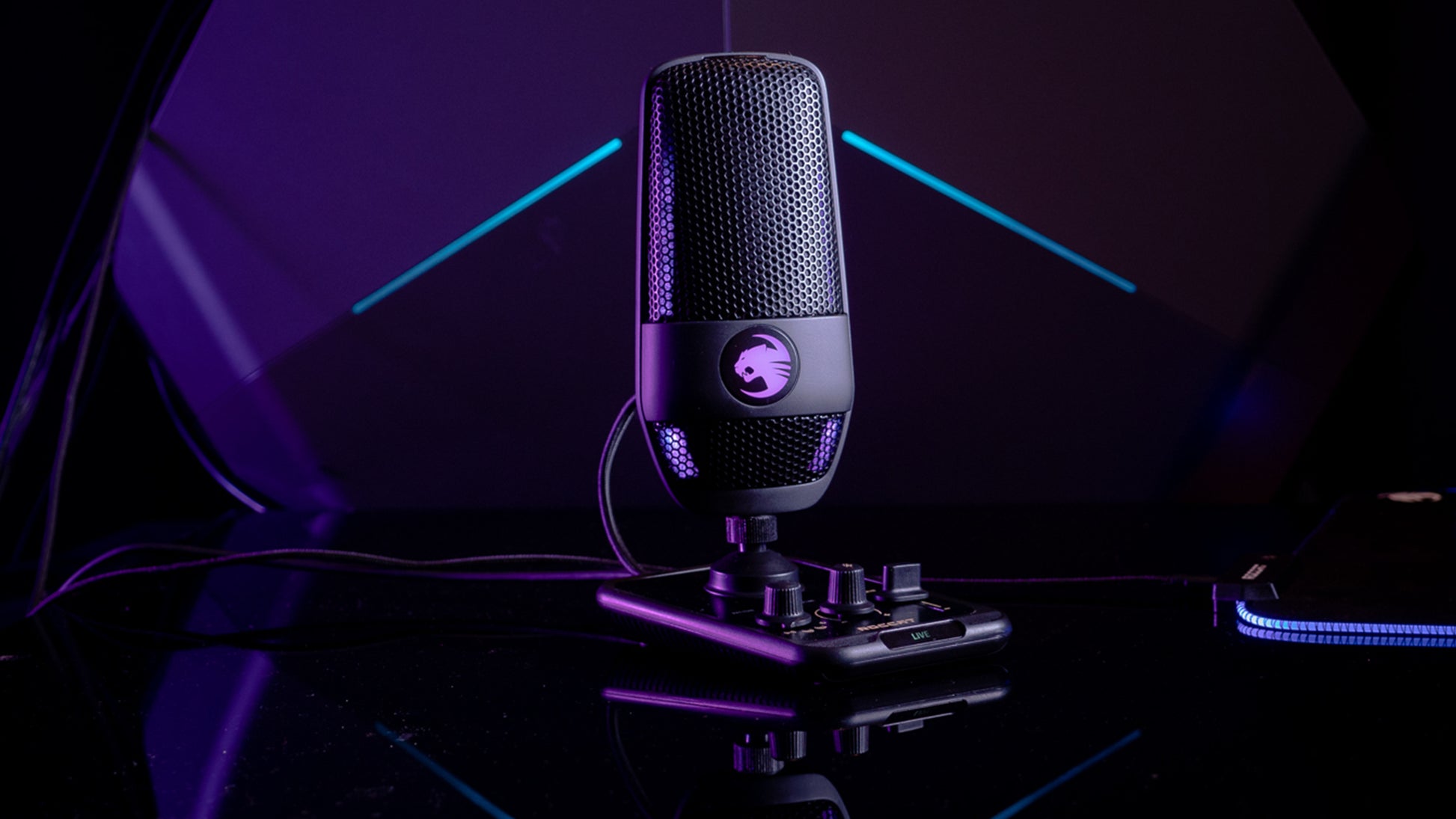 ROCCAT Torch ROC14912 – Mikrofon, USB, umschaltbare Richtcharakteristik, Kondensator, Gaming