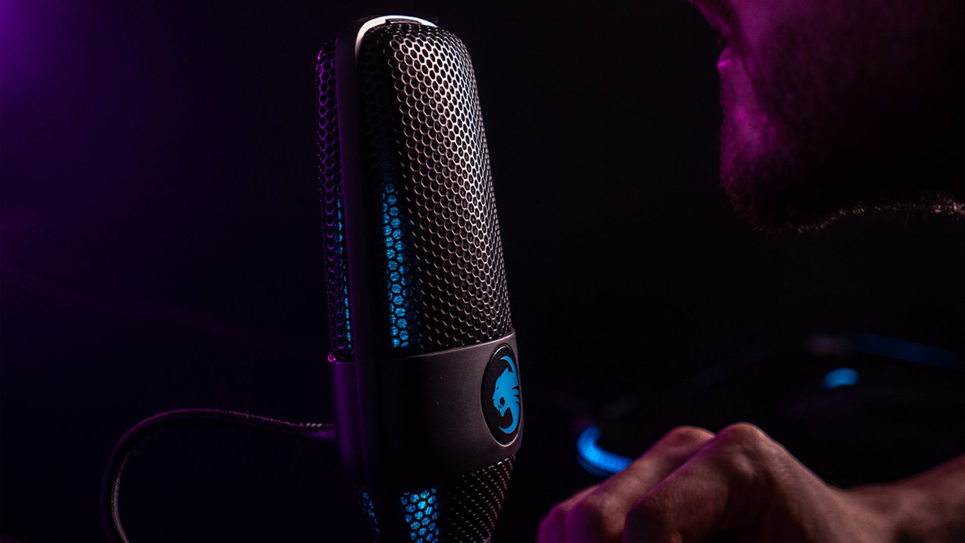 ROCCAT Torch ROC14912 – Mikrofon, USB, umschaltbare Richtcharakteristik, Kondensator, Gaming