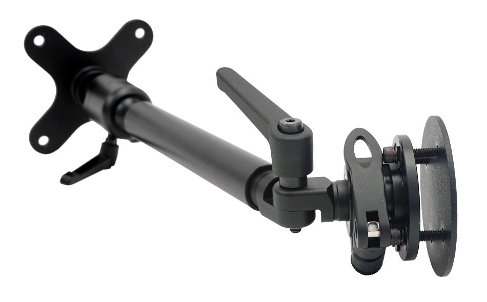 Gamber-Johnson 7160-1385-05 – Monitorarm Tischhalterung – VESA 75×75 mm – pivot/drehbar, 150 mm Verlängerung