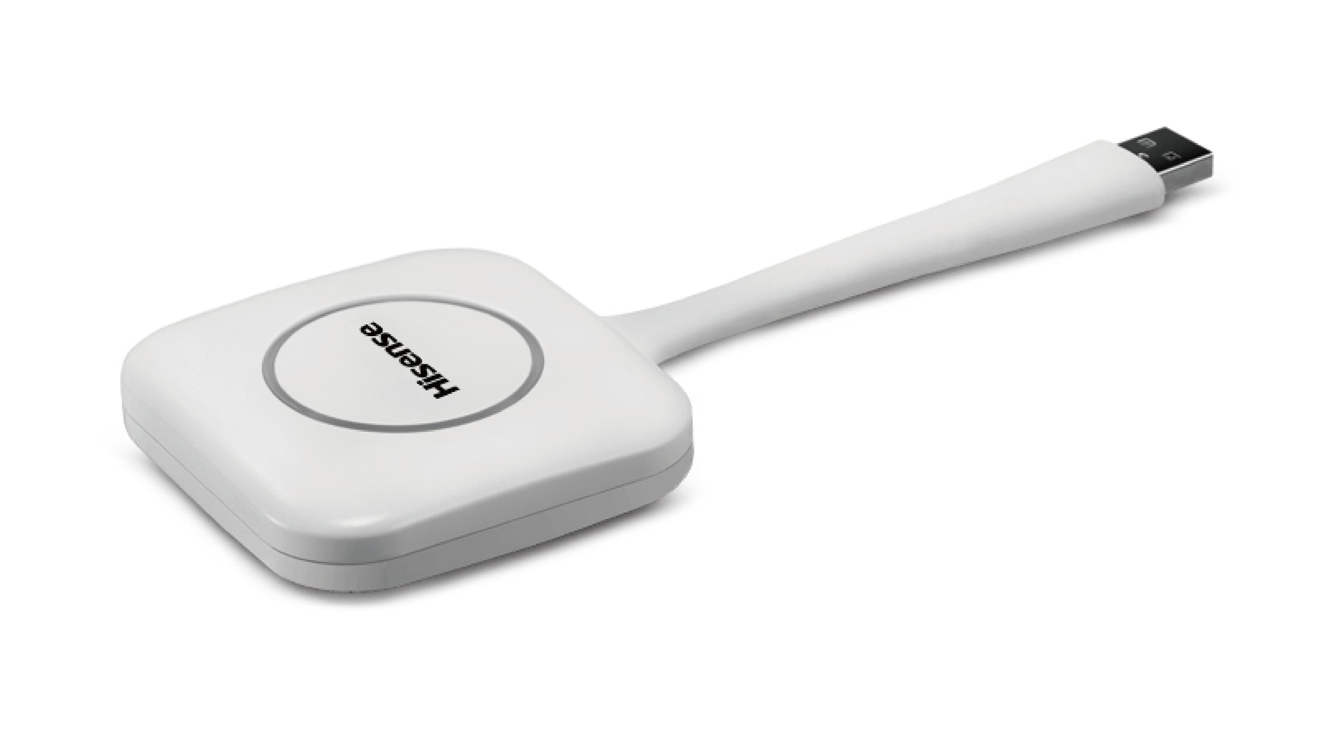 Hisense HT002A – Wi-Fi-Dongle, USB-A, über WLAN, für iOS, Android und Windows/Mac, Weiss