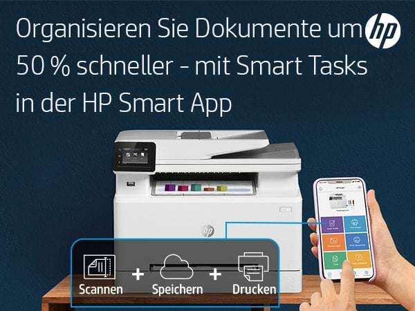 HP Color LaserJet Pro MFP M283fdw – Farbdruck, 21 Seiten/min