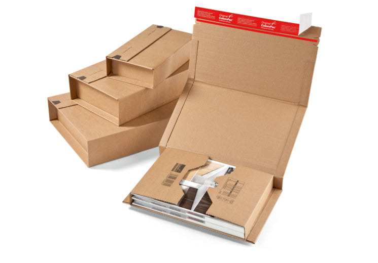 Colompac Versandverpackung, braun – 270 × 190 × 80 mm – 20 Stk.