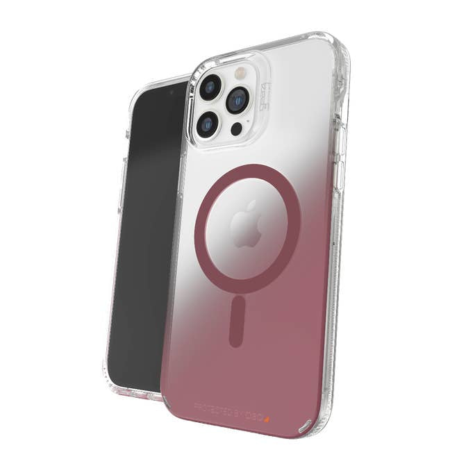 GEAR4 Backcover Milan Snap – für Apple iPhone 13 Pro Max – rosa
