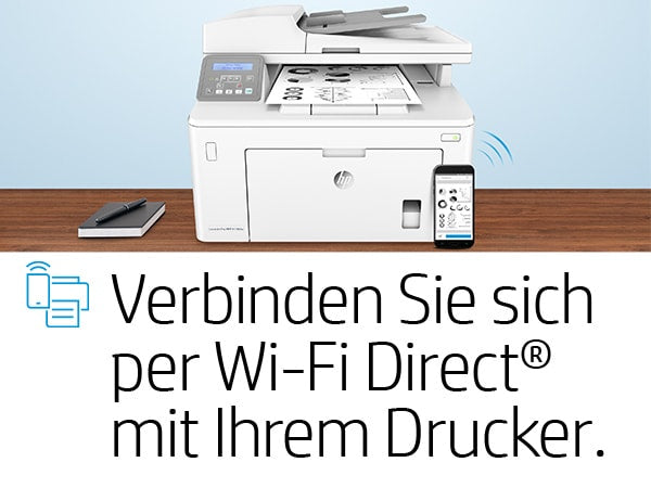 HP LaserJet Pro MFP M148dw – SW-Laser-Multifunktionsdrucker, A4, 3-in-1, Duplex, ADF, WLAN/LAN, AirPrint