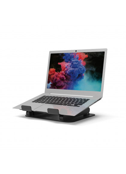 Port Designs Laptop-Ständer – bis 15,6", höhenverstellbar, neigbar 0–90° – Schwarz