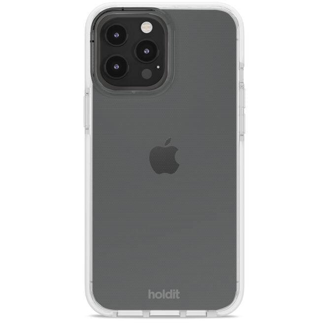 HoldIt Backcover – für Apple iPhone 13 Pro Max, TPU, Weiss, kratzresistent