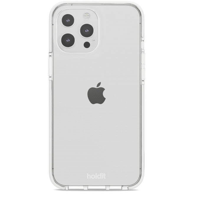 HoldIt Backcover – für Apple iPhone 13 Pro Max, TPU, Weiss, kratzresistent